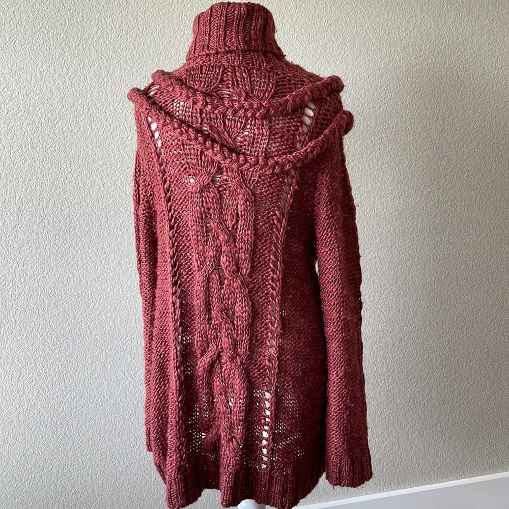 Loiza by Patrizia Pepe Turtleneck Sweater Size 4 US (Size II by the designer) - Picture 6 of 9